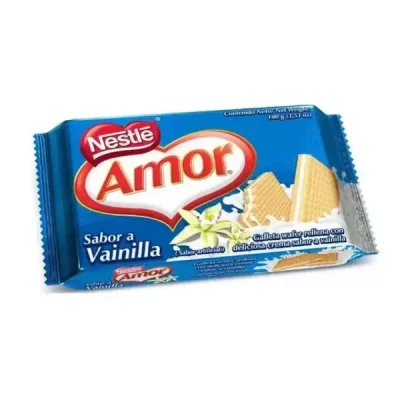 AMOR WAFER VAINILLA 100G