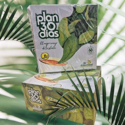 PLAN 30 DÍAS TÉ GUARANÍ 60saquitos de 3gr
