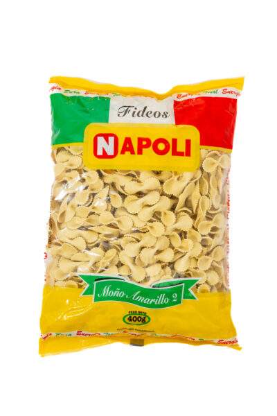 FIDEOS NAPOLI MOÑITOS AMARILLO 400gr