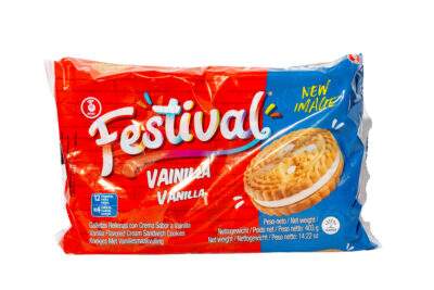 GALLETA FESTIVAL VAINILLA 403gr