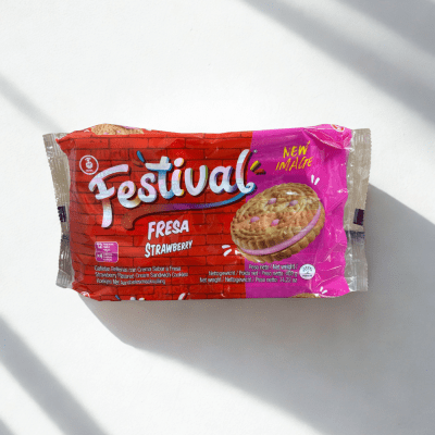 GALLETA FESTIVAL FRESA 403GR