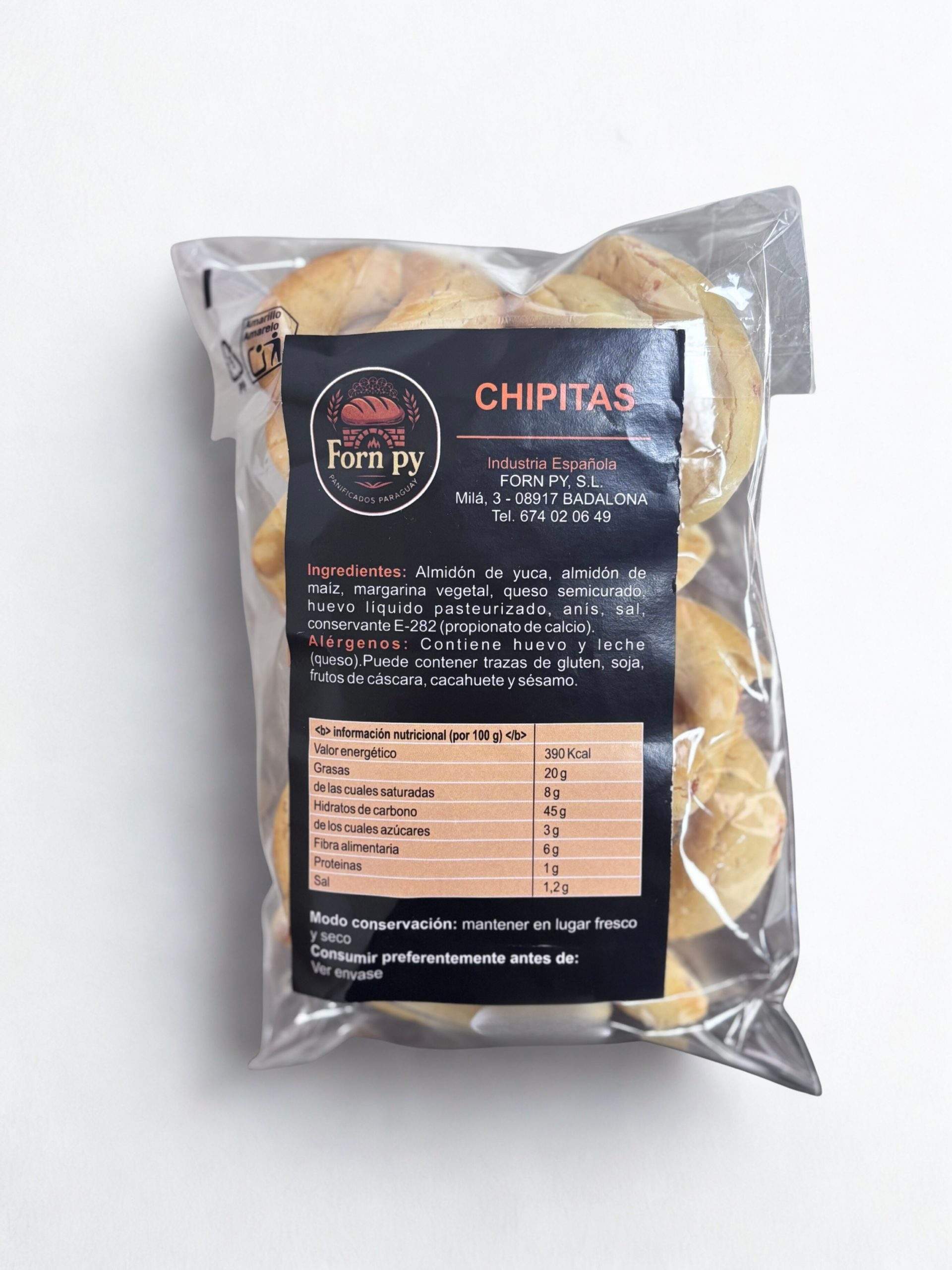 CHIPITAS Forn Paraguay