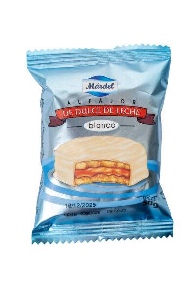 ALFAJOR MARDEL CHOCOLATE BLANCO UNIDAD