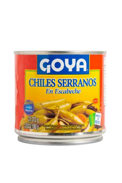 CHILES SERRANOS EN ESCABECHE 180gr