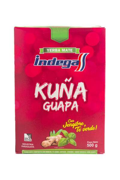 YERBA INDEGA KUÑA GUAPA con jengibre y té verde 500GR