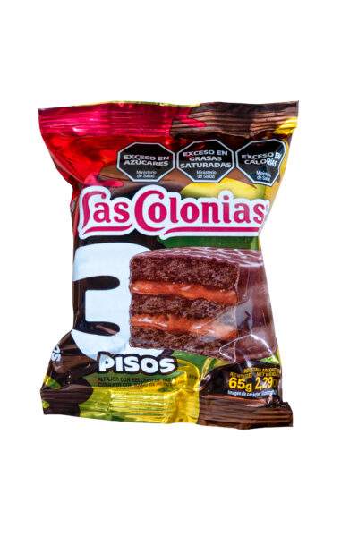 ALFAJOR TRES PISOS LAS COLONIAS CHOCOLATE