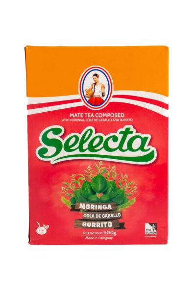 YERBA SELECTA MORINGA C.CABALLO BURRITO 500g