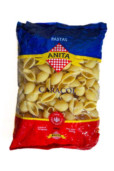 PASTAS ANITA CARACOL 400GR