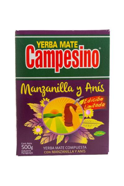 YERBA MATE CAMPESINO MANZANILLA ANIS 500gr