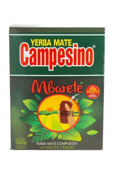 YERBA MATE CAMPESINO Y MENTA BOLDO 500g