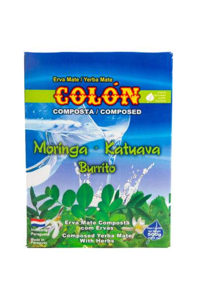 YERBA MATE COLON MORINGA KATUABA BURRITO 500g