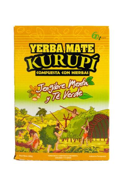 KURUPI JENGIBRE MENTA Y TE VERDE 500GR