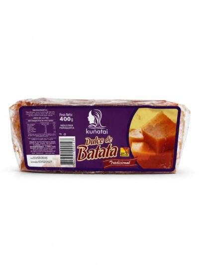 DULCE DE BATATA TRADICIONAL KUÑATAI 400GR